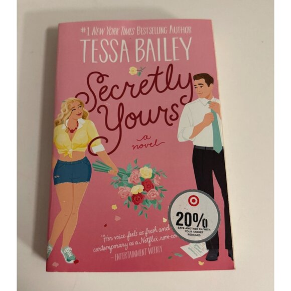 Secretly Yours: A Novel - Target Exclusive Edition by Tessa Bailey (Paperback) - Picture 1 of 6